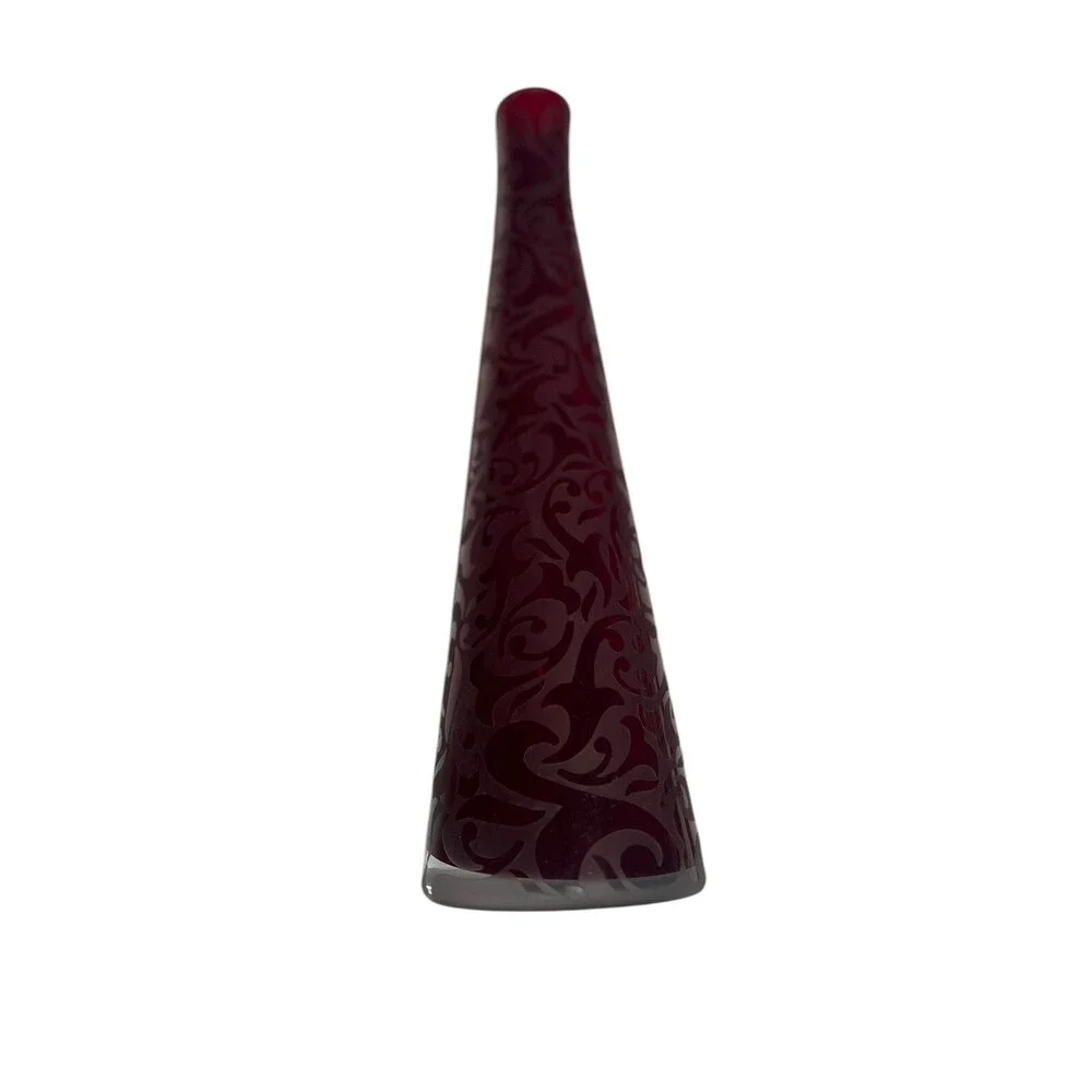 Michael Weems SOHO Collection Limited Edition Art Glass Vase – Signed – 14